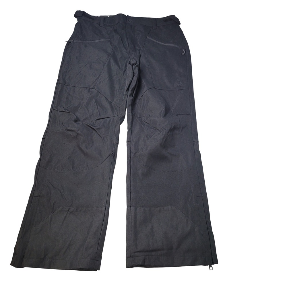 Gerry Mens Black Insulated Snow‎ Ski Pants Fleece Lined Size XL 1612516